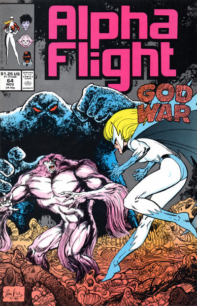 Alpha Flight 1983 #64 - back issue - $4.00