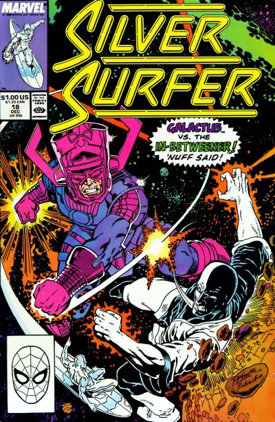 Silver Surfer 1987 #18 Direct ed. - back issue - $5.00