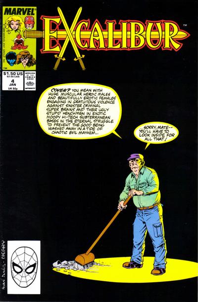 Excalibur 1988 #4 Direct ed. - back issue - $5.00