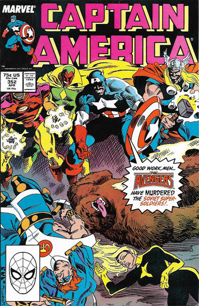 Captain America 1968 #352 Direct ed. - 6.0 - $6.00