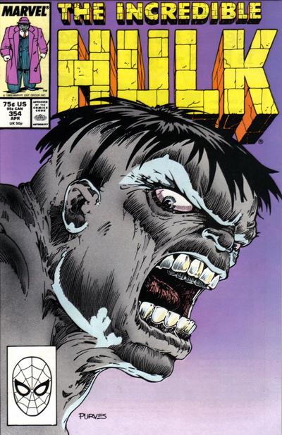 The Incredible Hulk 1968 #354 Direct ed. - back issue - $4.50