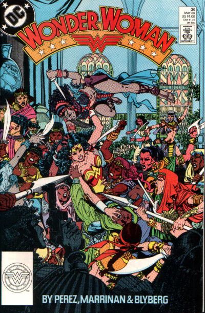 Wonder Woman 1987 #30 Direct ed. - back issue - $4.00