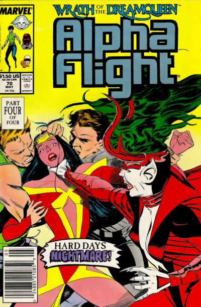 Alpha Flight 1983 #70 - back issue - $2.25