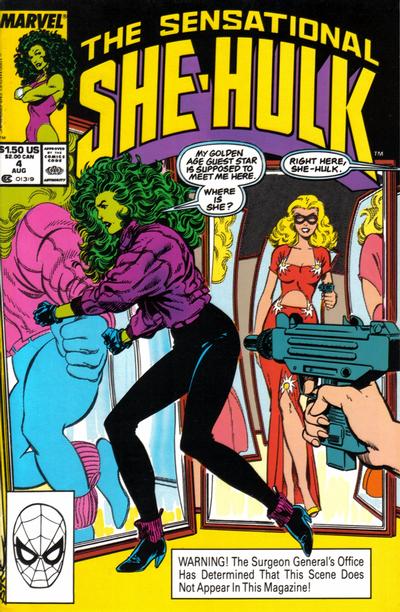 The Sensational She-Hulk 1989 #4 - back issue - $4.25