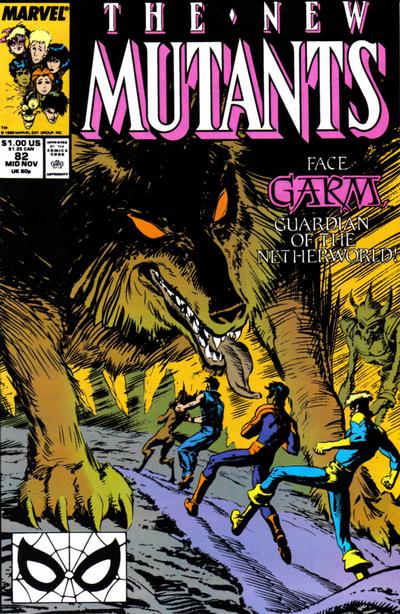 The New Mutants 1983 #82 - back issue - $4.75