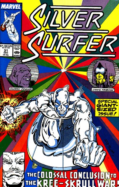 Silver Surfer 1987 #31 Direct ed. - back issue - $4.75