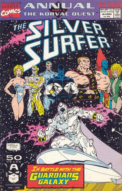 Silver Surfer Annual 1988 #4 Direct ed. - back issue - $4.25