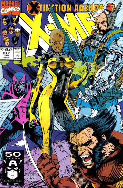 The Uncanny X-Men 1981 #272 Direct ed. - 9.0 - $10.00