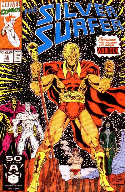 Silver Surfer 1987 #46 - 8.0 - $16.00