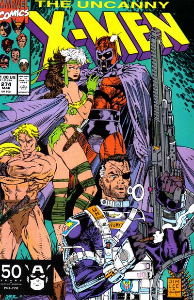The Uncanny X-Men 1981 #274 Direct ed. - 8.5 - $7.00