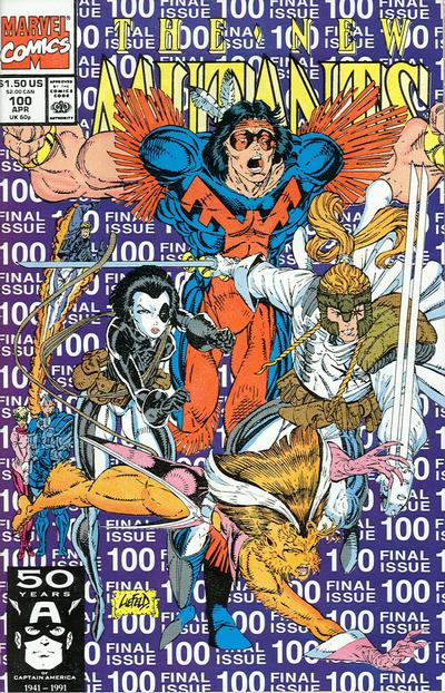 The New Mutants 1983 #100 Direct ed. - 7.0 - $12.50
