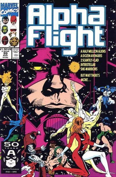 Alpha Flight 1983 #99 - back issue - $3.00