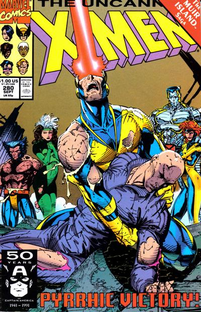 The Uncanny X-Men 1981 #280 Direct ed. - back issue - $8.00