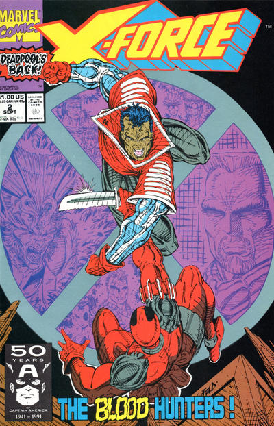 X-Force 1991 #2 Direct ed. - 7.0 - $11.50
