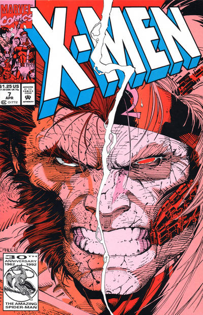 X-Men 1991 #7 Direct ed. - back issue - $8.00