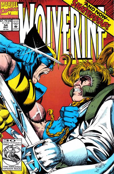 Wolverine 1988 #54 Direct ed. - back issue - $4.00