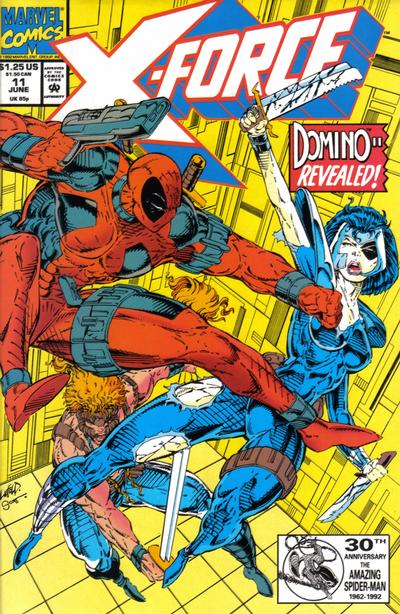 X-Force 1991 #11 Direct ed. - 7.5 - $14.25