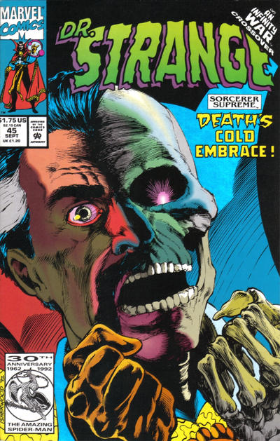 Doctor Strange, Sorcerer Supreme 1988 #45 Direct ed. - back issue - $8.00