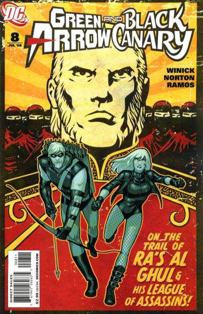 Green Arrow / Black Canary 2007 #8 - back issue - $3.00