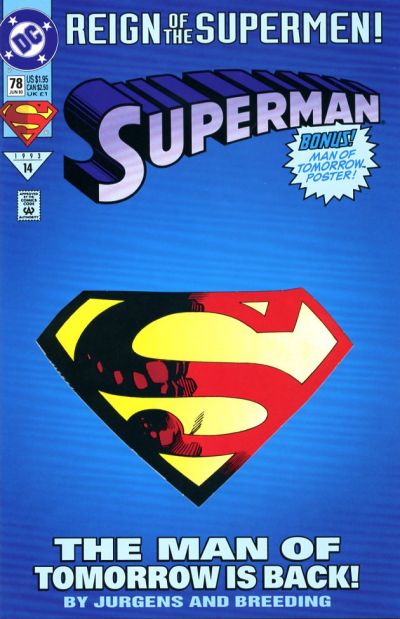 Superman 1987 #78 [Collector's Edition] - back issue - $3.50