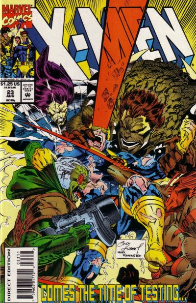 X-Men 1991 #23 Direct Edition - back issue - $4.50