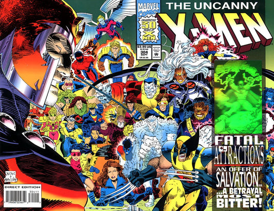 The Uncanny X-Men 1981 #304 Direct Edition - 9.2 - $12.00