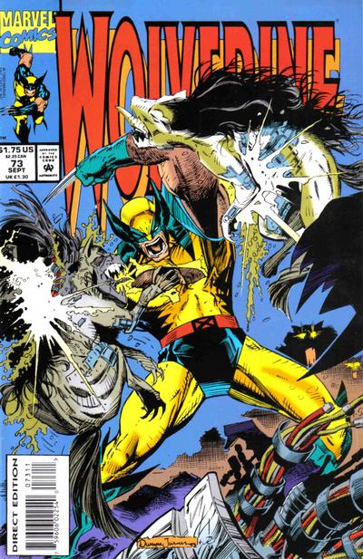 Wolverine 1988 #73 Direct Edition - back issue - $4.00