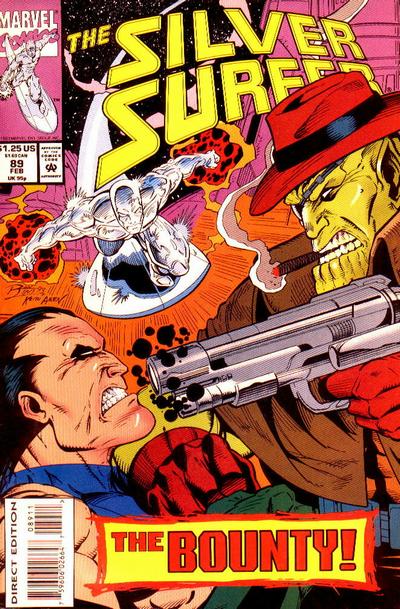 Silver Surfer 1987 #89 Direct Edition - back issue - $3.50