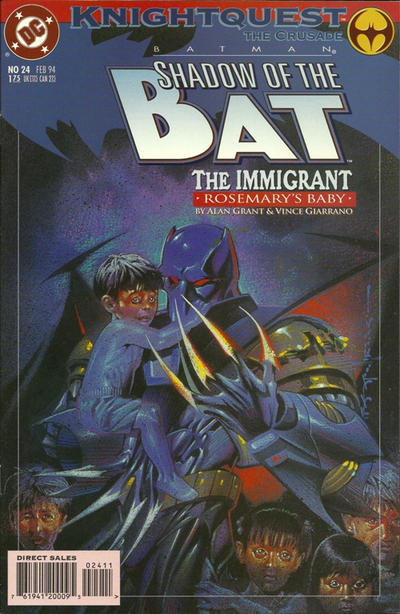 Batman: Shadow of the Bat 1992 #24 Direct Sales - 5.0 - $1.75