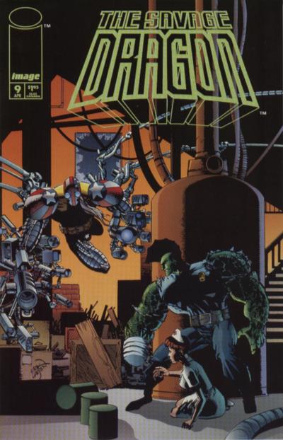 Savage Dragon 1993 #9 Direct ed. - back issue - $4.50