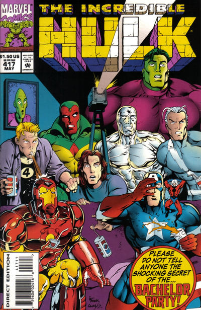 The Incredible Hulk 1968 #417 Direct Edition - 5.0 - $2.75