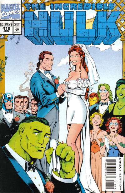 The Incredible Hulk 1968 #418 Direct Edition - 9.2 - $5.00