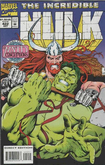 The Incredible Hulk 1968 #422 Direct Edition - 8.5 - $4.00