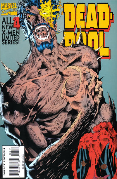 Deadpool 1994 #4 Direct Edition - back issue - $4.75