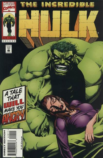 The Incredible Hulk 1968 #429 Deluxe Direct Edition - back issue - $4.00