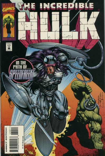 The Incredible Hulk 1968 #430 Direct Edition - back issue - $3.75