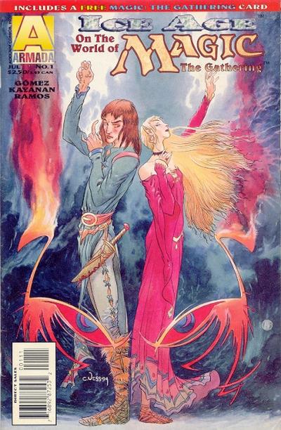 Ice Age on the World of Magic the Gathering 1995 #1 - back issue - $5.00