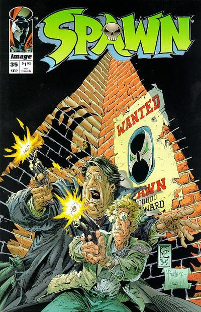 Spawn 1992 #35 Direct ed. - back issue - $5.50
