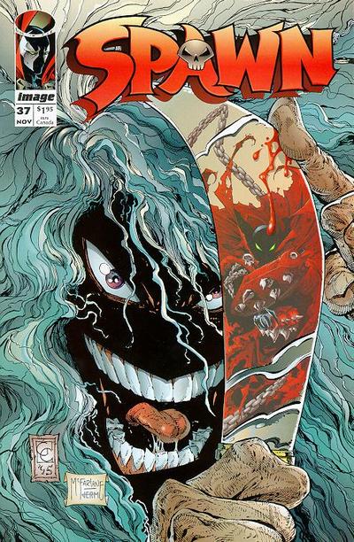 Spawn 1992 #37 Direct ed. - back issue - $5.00