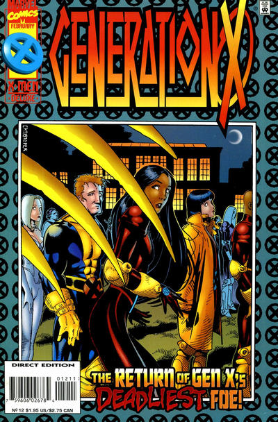 Generation X 1994 #12 Direct Edition - back issue - $4.25