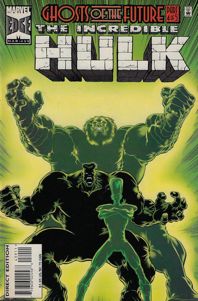 The Incredible Hulk 1968 #439 Direct Edition - 9.0 - $5.00