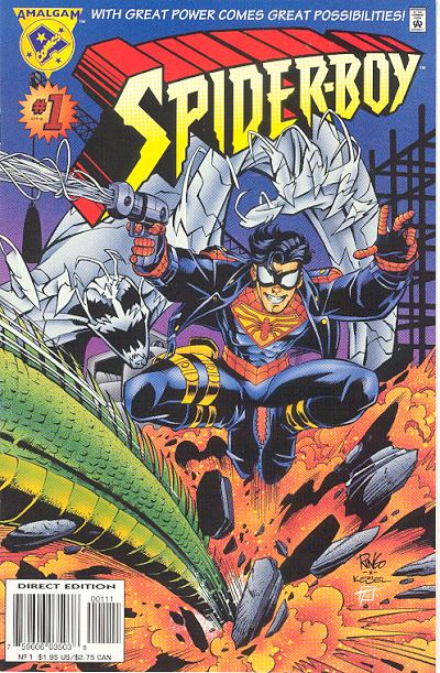 Spider-Boy 1996 #1 Direct ed. - 5.5 - $2.50