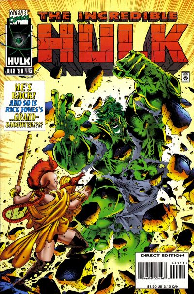The Incredible Hulk 1968 #443 Direct Edition - 8.0 - $3.75