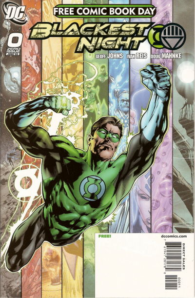 Blackest Night [Free Comic Book Day Edition] 2009 #0 - back issue - $1.50