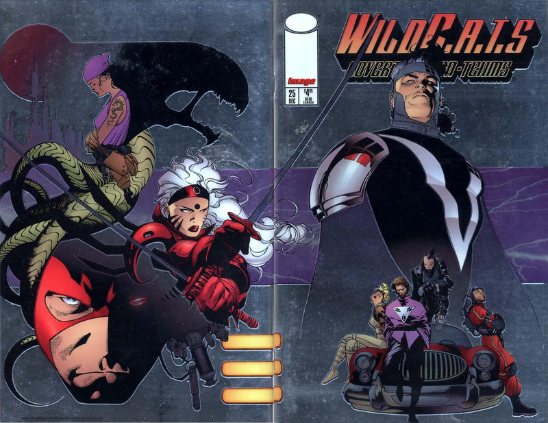 WildC.A.T.s 1995 #25 Direct ed. - back issue - $4.00