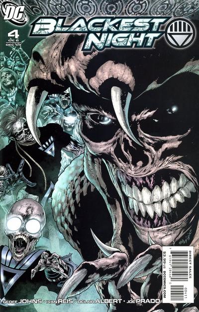 Blackest Night 2009 #4 Ivan Reis Cover - back issue - $3.50