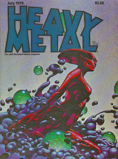 Heavy Metal Magazine 1977 #3 Direct ed. - 5.0 - $10.00