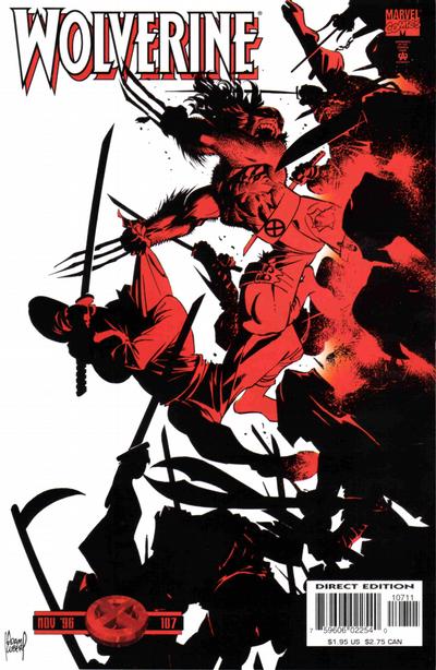 Wolverine 1988 #107 Direct Edition - back issue - $3.25