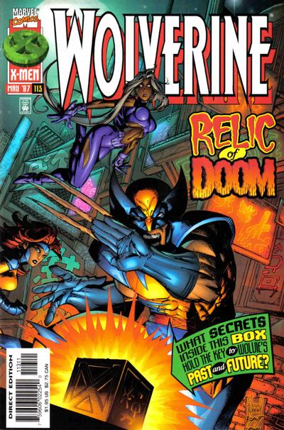 Wolverine 1988 #113 Direct Edition - back issue - $4.00