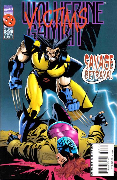 Wolverine / Gambit: Victims 1995 #3 - back issue - $4.25